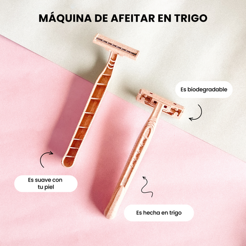 Máquina de Afeitar en Trigo