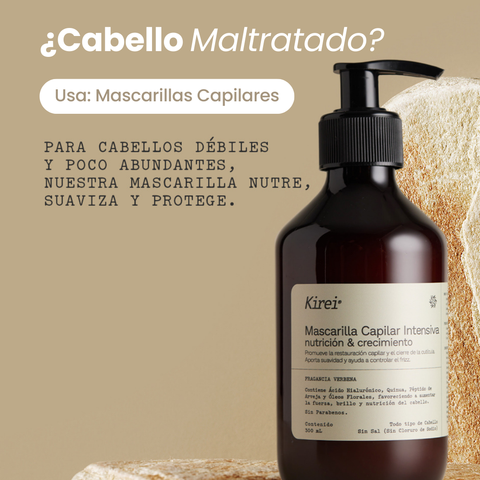 Mascarilla Capilar Intensiva Nutrición y Crecimiento