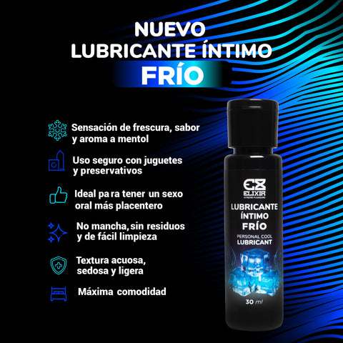 Lubricante Íntimo Frío Elixir