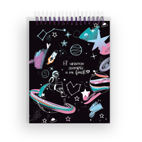 Bloc de Hojas Blancas Grande Universo
