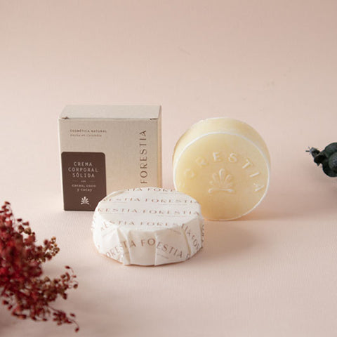 Crema Corporal Sólida de Coco, Cacao y Cacay