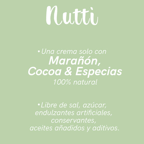 Crema de Marañon y Cocoa