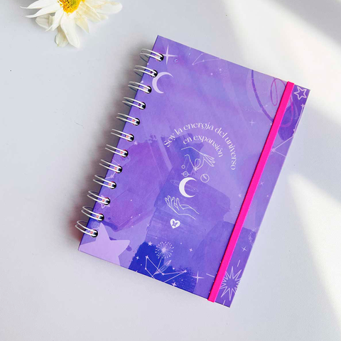 Cuaderno Mini Universo Lila