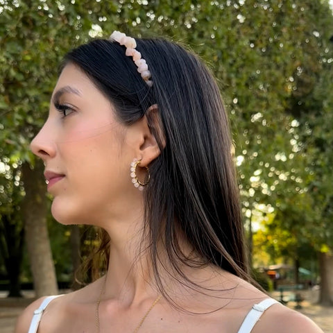 Diadema en Cuarzo