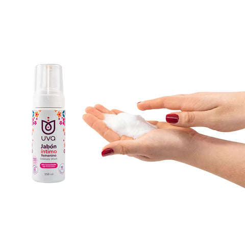 Jabón Íntimo Femenino UVA en Espuma