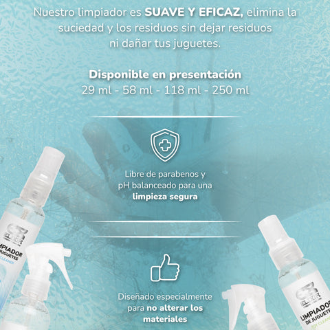 Limpiador De Juguetes Elixir Neutro