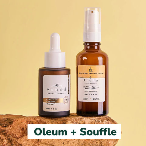 Kit Hidratación Piel Grasa y Mixta (Oleum + Soufflé Facial Hidratante)