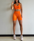 Set Deportivo Naranja en Short